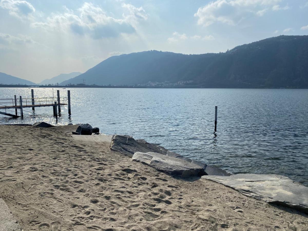 Miralago -Wonderful Lake View Bissone Buitenkant foto