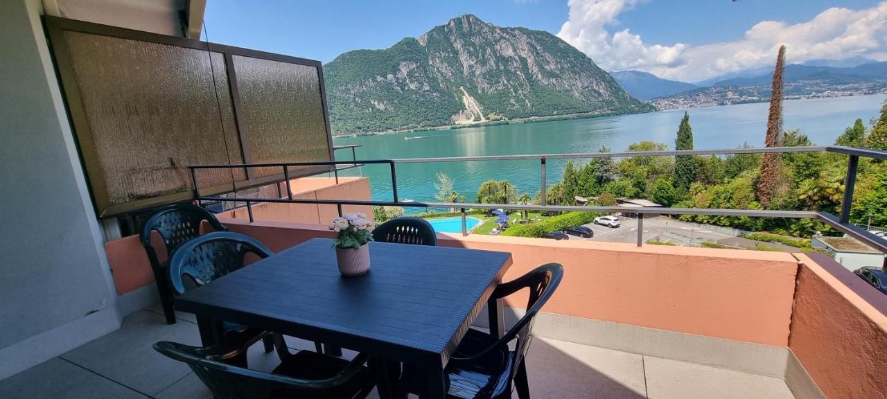 Miralago -Wonderful Lake View Bissone Buitenkant foto