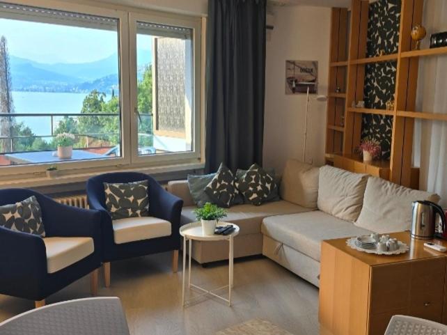 Miralago -Wonderful Lake View Bissone Kamer foto